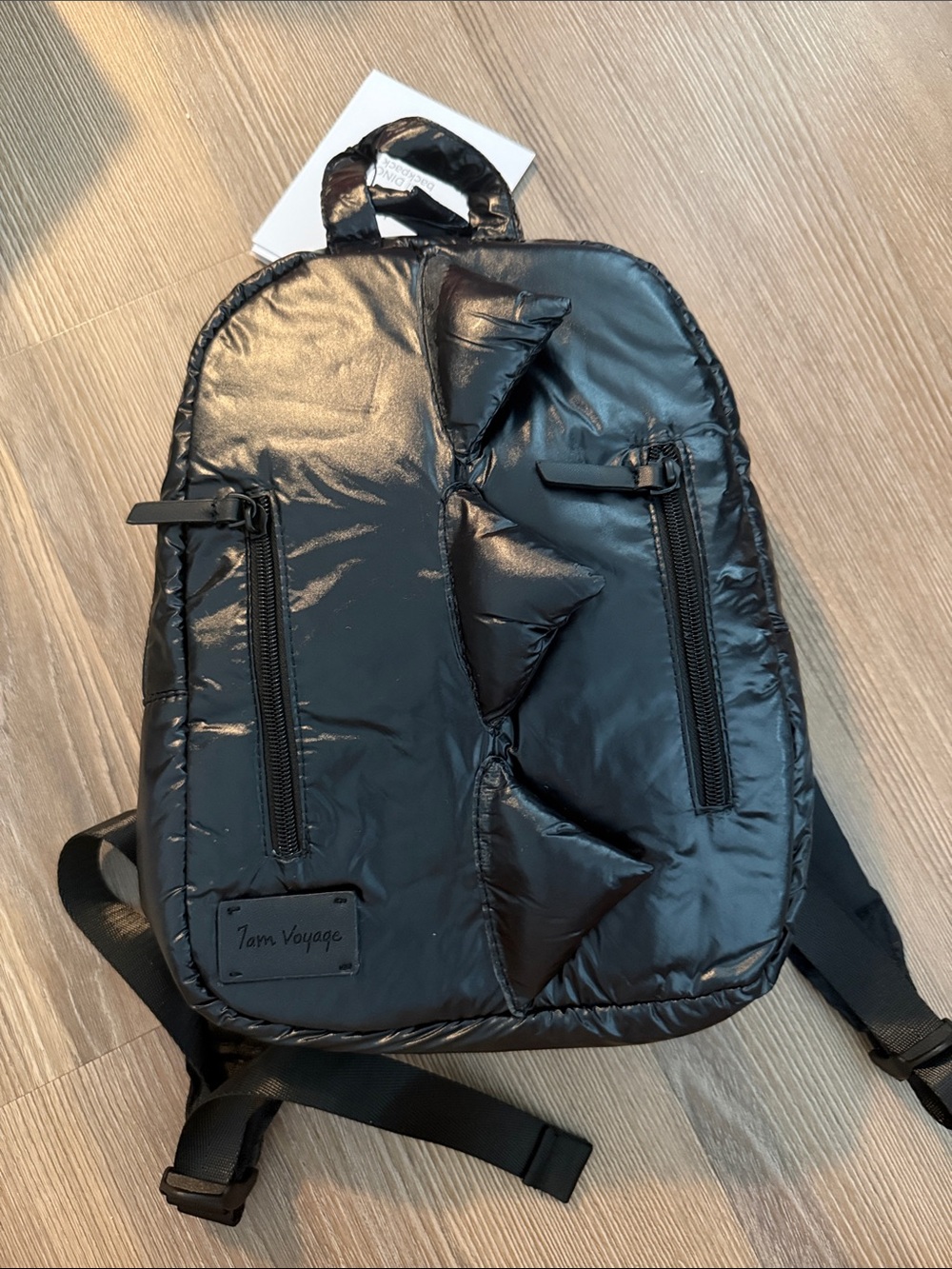 NWT 7am enfant mini dino backpack in black
